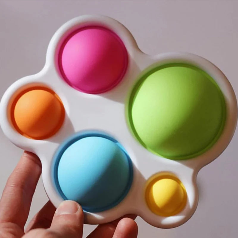 Infant Baby Toys Montessori Exercise Board Rattle