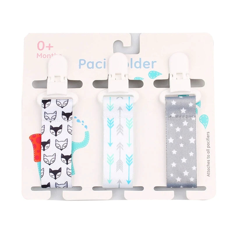 3pcs/set Nipples Holder Pacifier Clip for DIY Nursing Soother