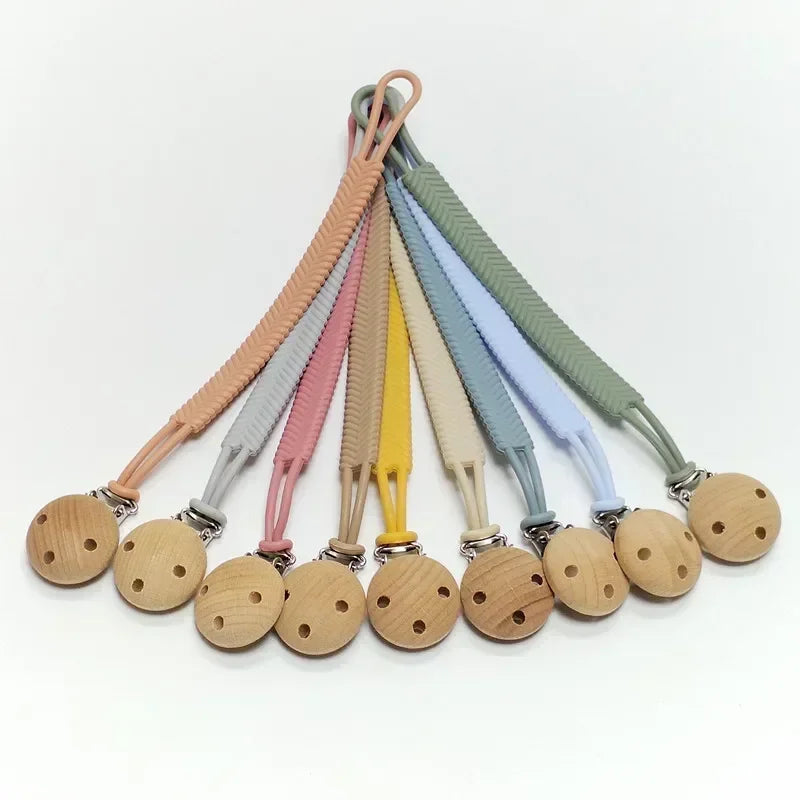 Baby Silicone Pacifier Chain Clip