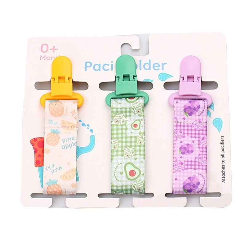 3pcs/set Nipples Holder Pacifier Clip for DIY Nursing Soother
