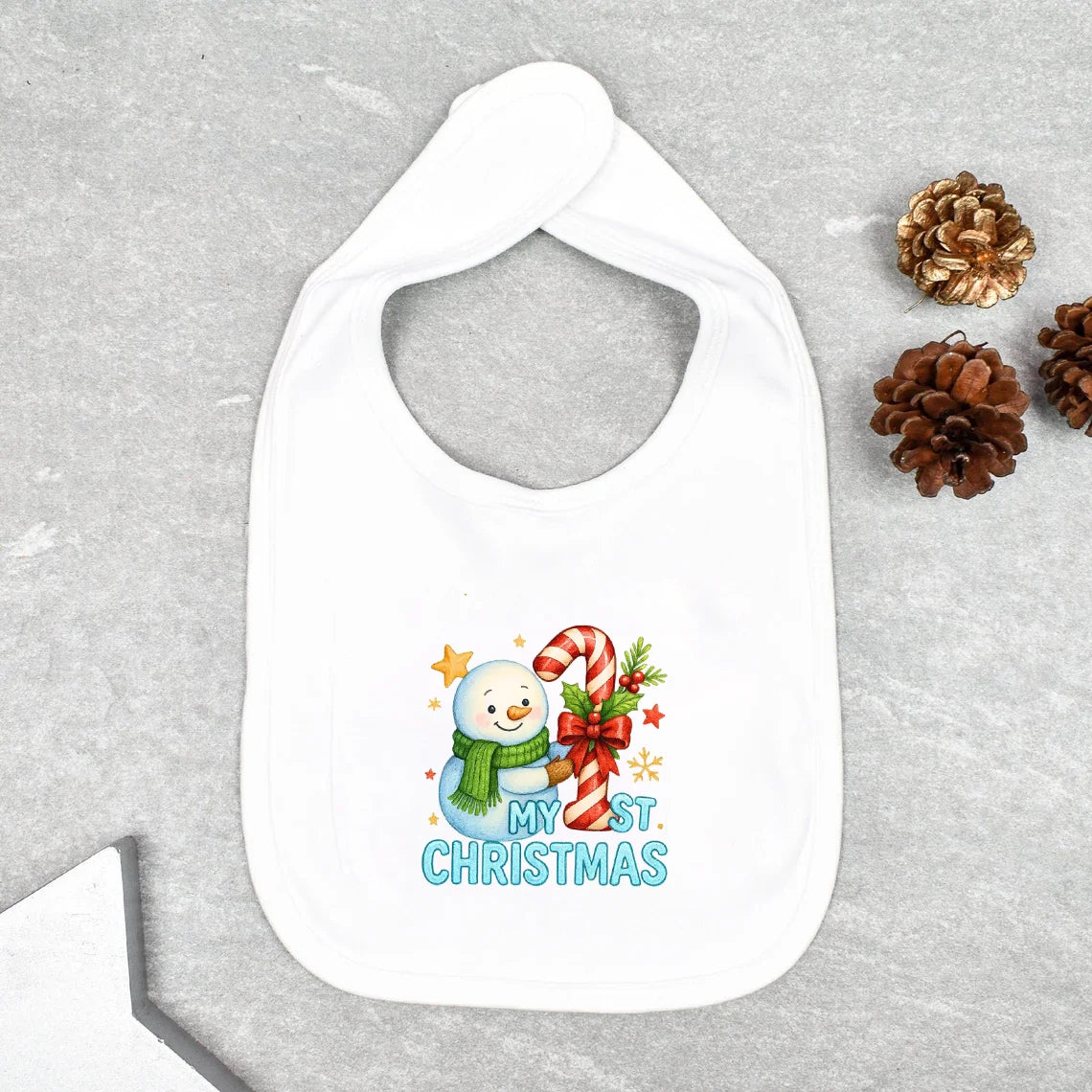 Baby's 1st Christmas Bib