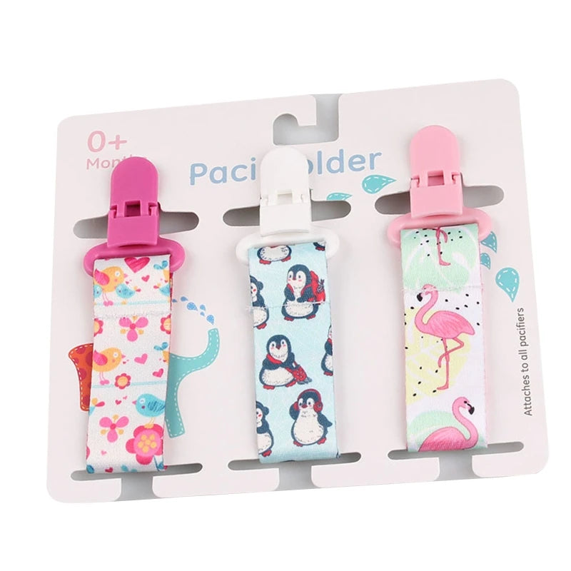 3pcs/set Nipples Holder Pacifier Clip for DIY Nursing Soother