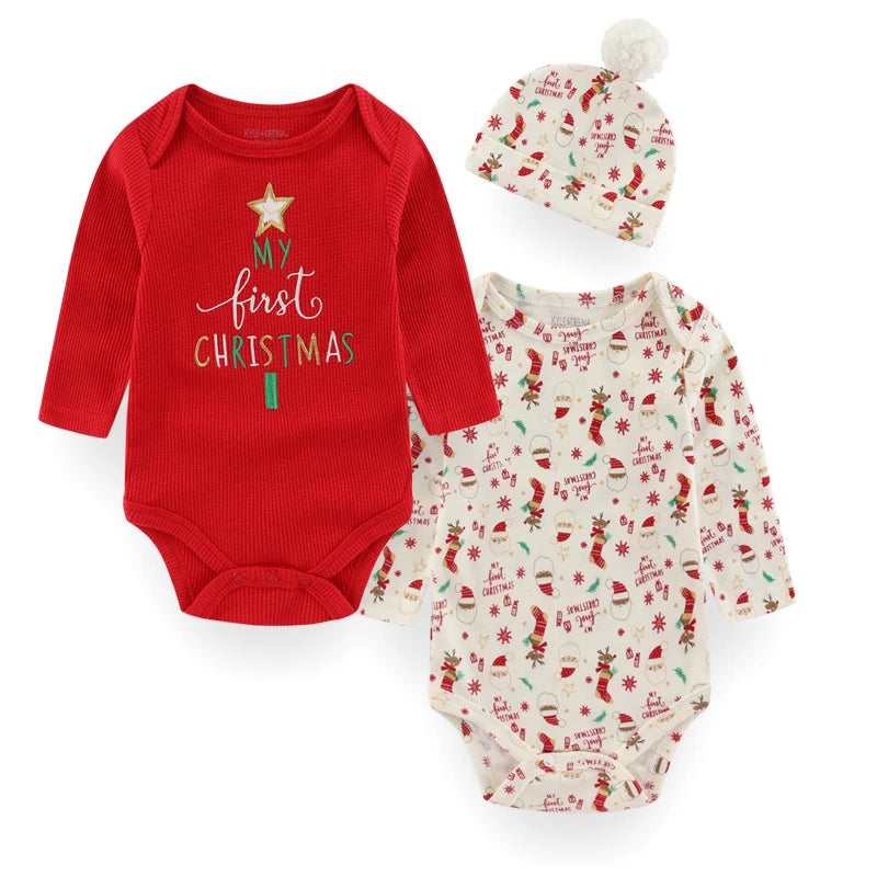 My First Christmas Baby Outfit