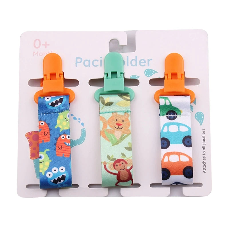 3pcs/set Nipples Holder Pacifier Clip for DIY Nursing Soother