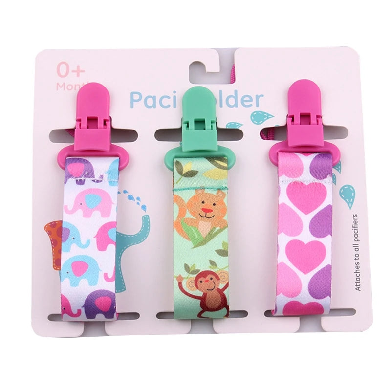 3pcs/set Nipples Holder Pacifier Clip for DIY Nursing Soother
