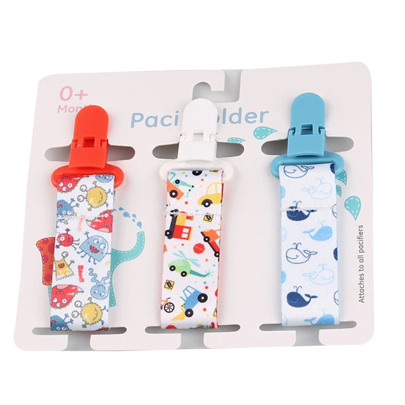 3pcs/set Nipples Holder Pacifier Clip for DIY Nursing Soother