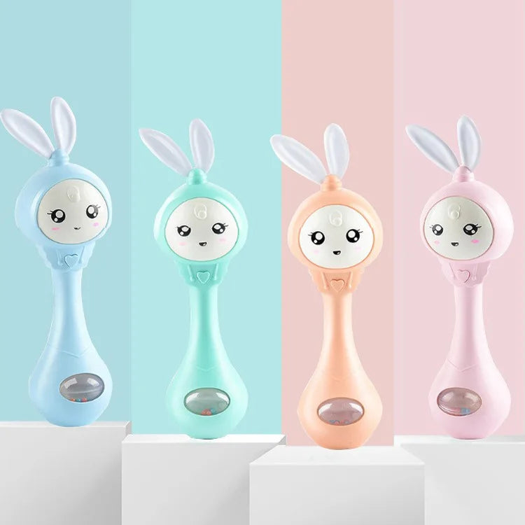 Educational Music and Shine Rattle Toys Rabbit Intelligent Baby Rattles