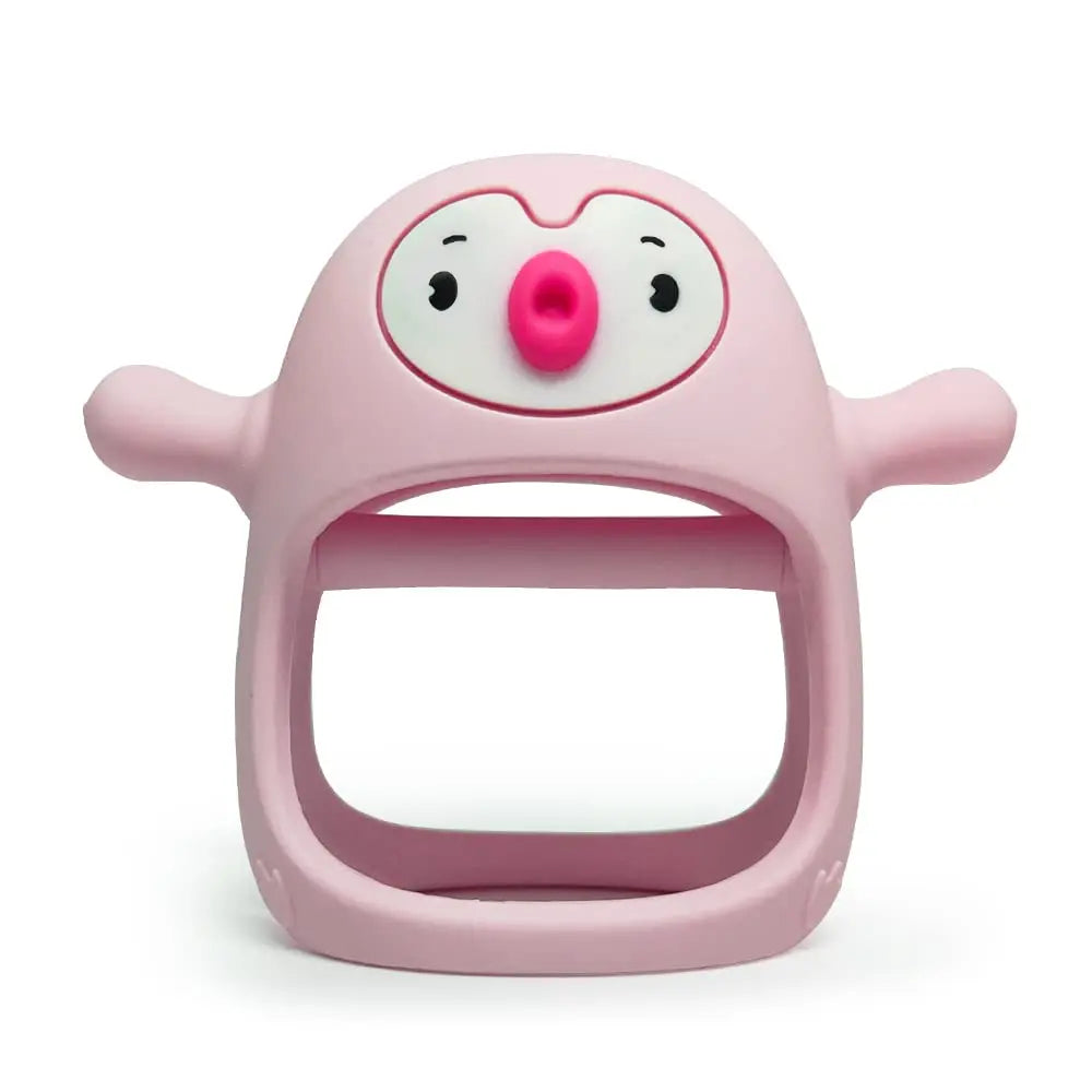 Never Drop Silicone Teething Toys for Babies,Infant Hand Teether