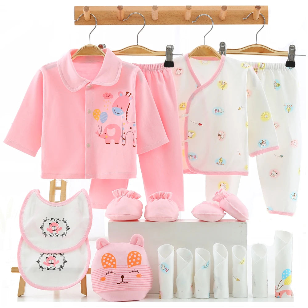 18-Piece Baby Gift Set - Pure Cotton
