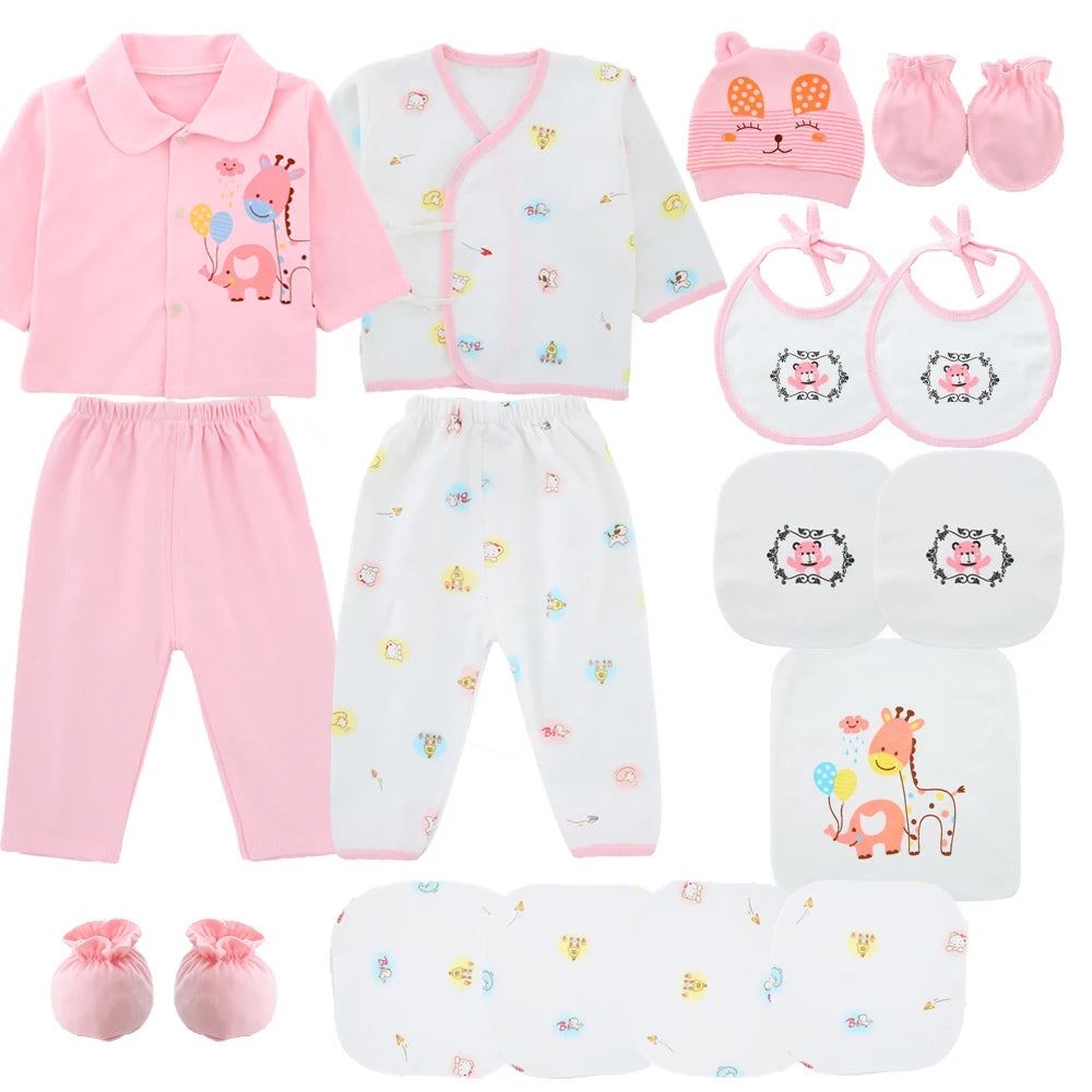 18-Piece Baby Gift Set - Pure Cotton