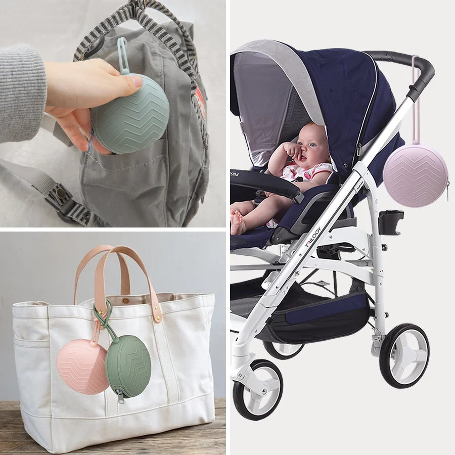Food Grade Baby Soft Silicone Keep Pacifier Holder Soother