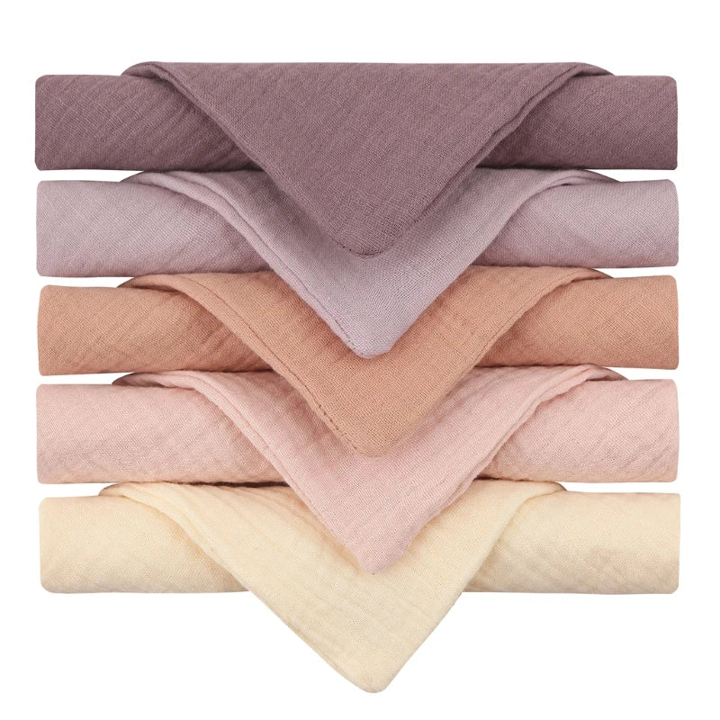 5 Pack Baby Face Cloth Towels