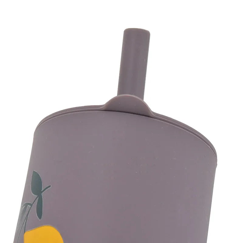 Baby Cartoon Straw Cup