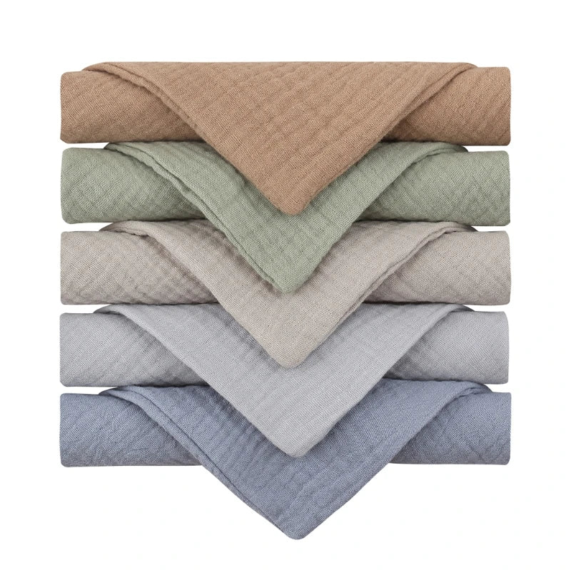 5 Pack Baby Face Cloth Towels