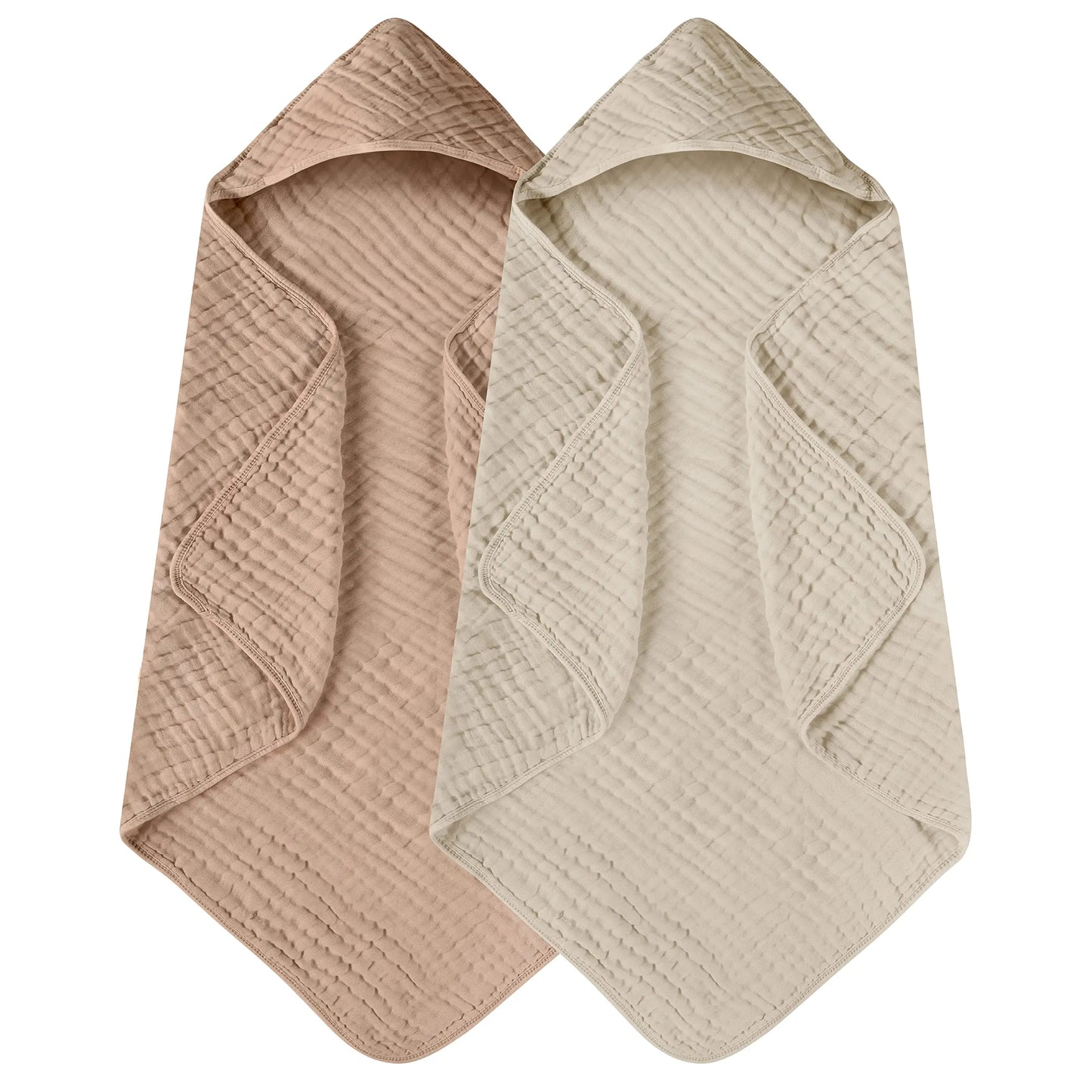 Cotton Muslin Hooded Baby Towel