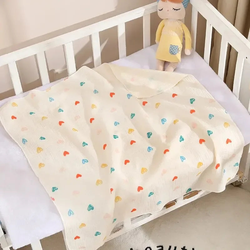 Cotton Baby Muslin Swaddle Blanket
