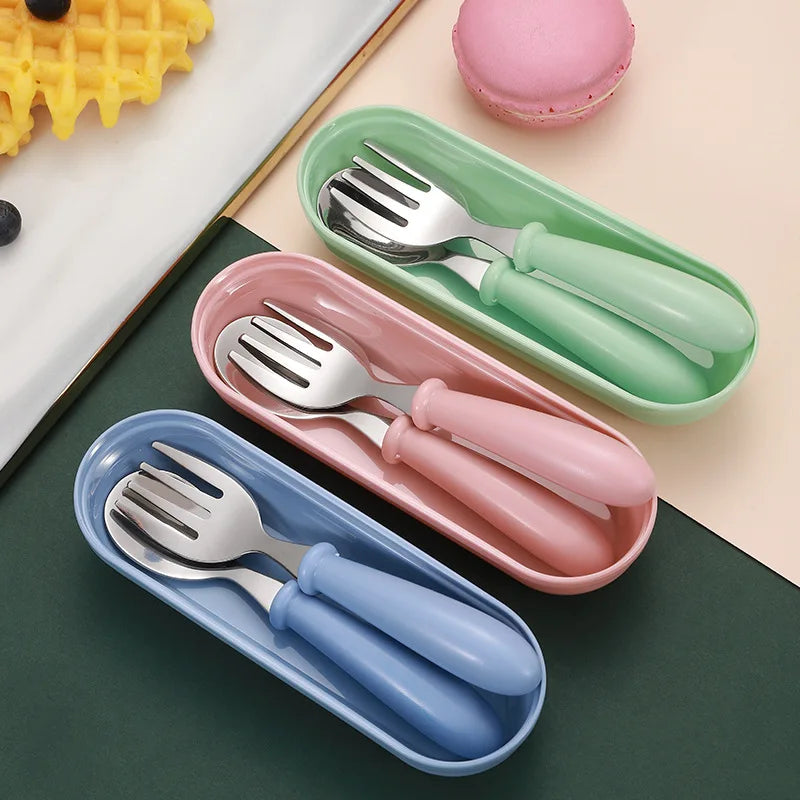 Kids Cutlery Set - 3pc with Box