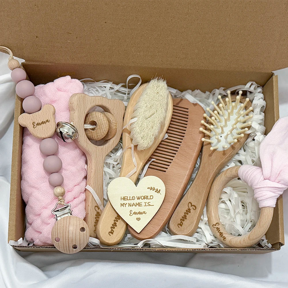 Personalized Baby Gift Box 8 Pcs