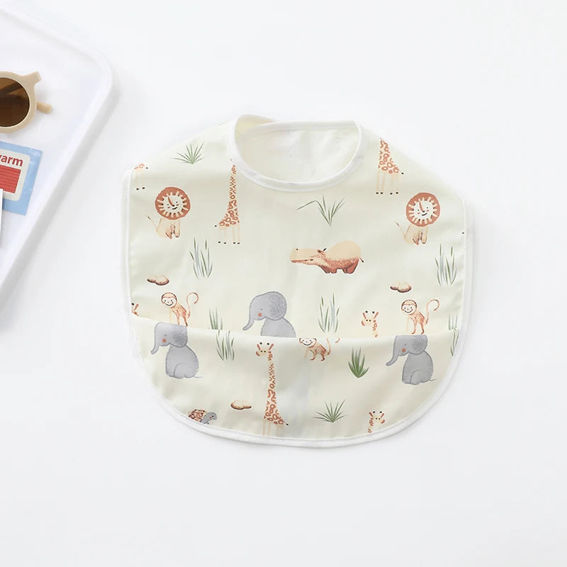 Cartoon Waterproof Baby Bib