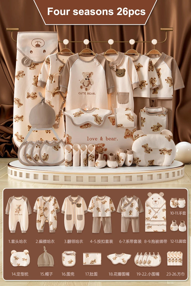 Baby Gift Set - Pure Cotton 20-26 Pieces