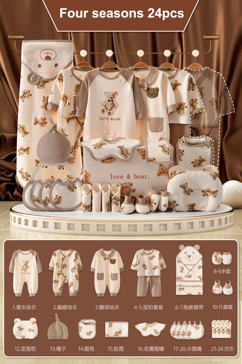 Baby Gift Set - Pure Cotton 20-26 Pieces