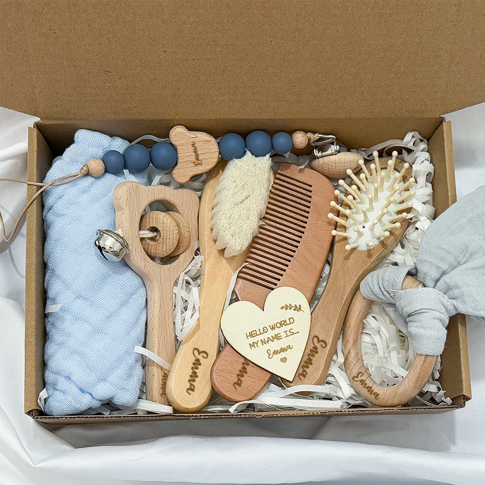 Personalized Baby Gift Box 8 Pcs