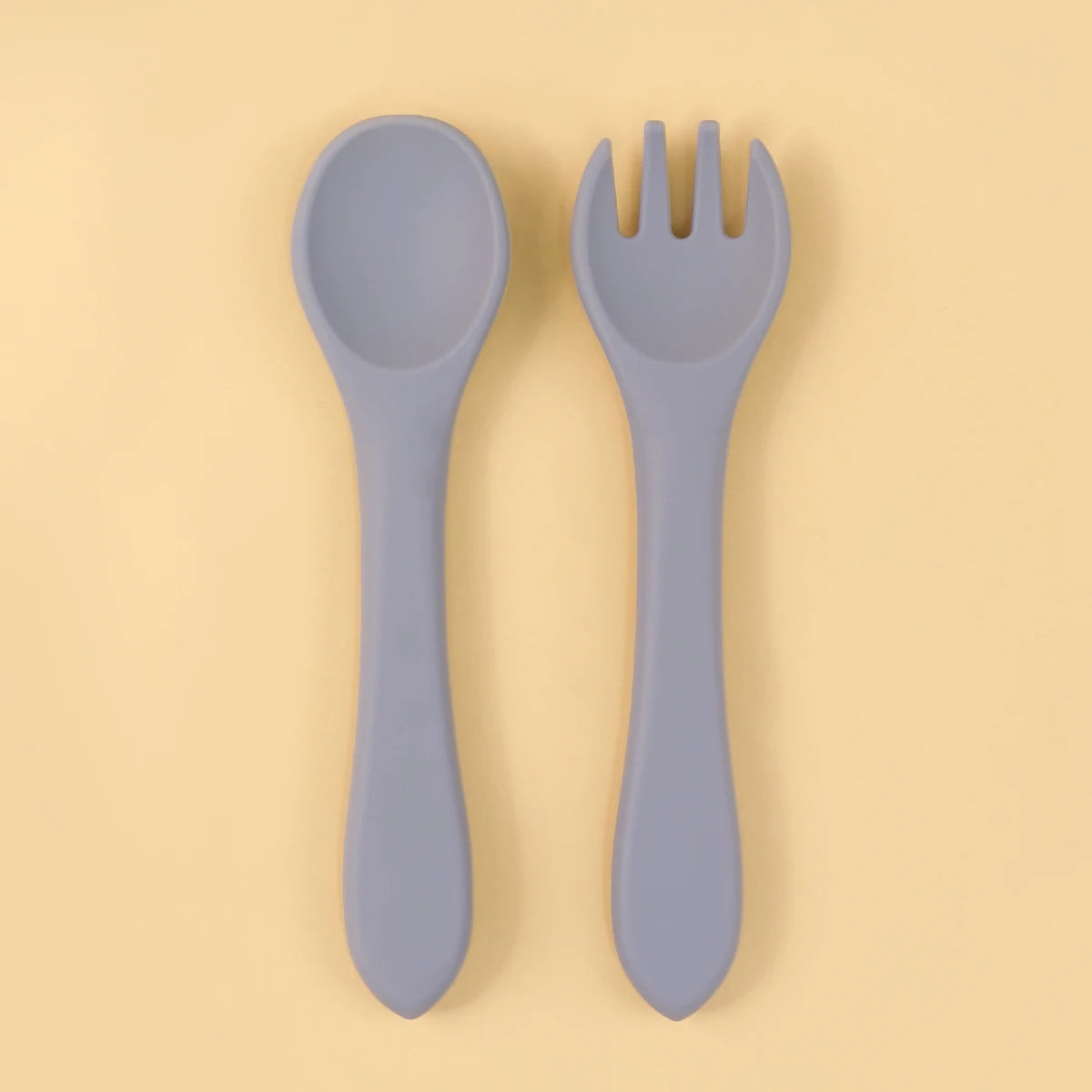 Baby Silicone Fork & Spoon Set