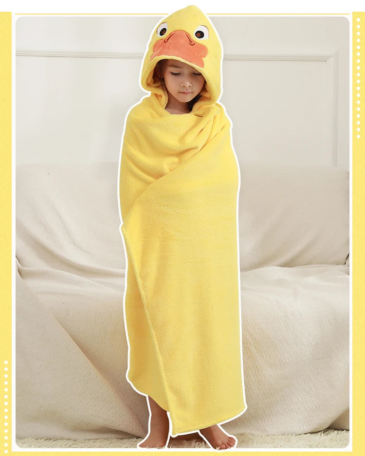 Hooded Baby Bath Towel
