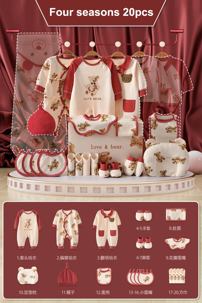 Baby Gift Set - Pure Cotton 20-26 Pieces