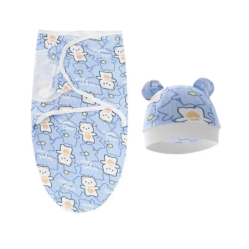 Baby Cotton Swaddle Blanket Set