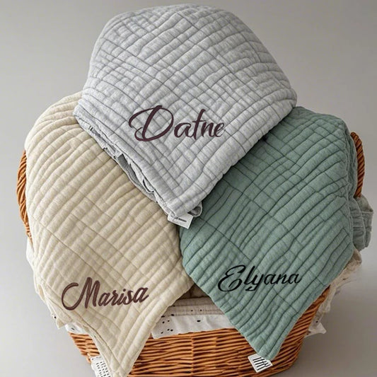 Custom Name Baby Bath Towel