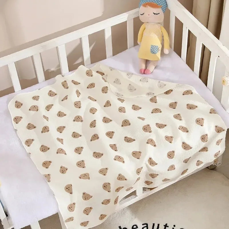 Cotton Baby Muslin Swaddle Blanket