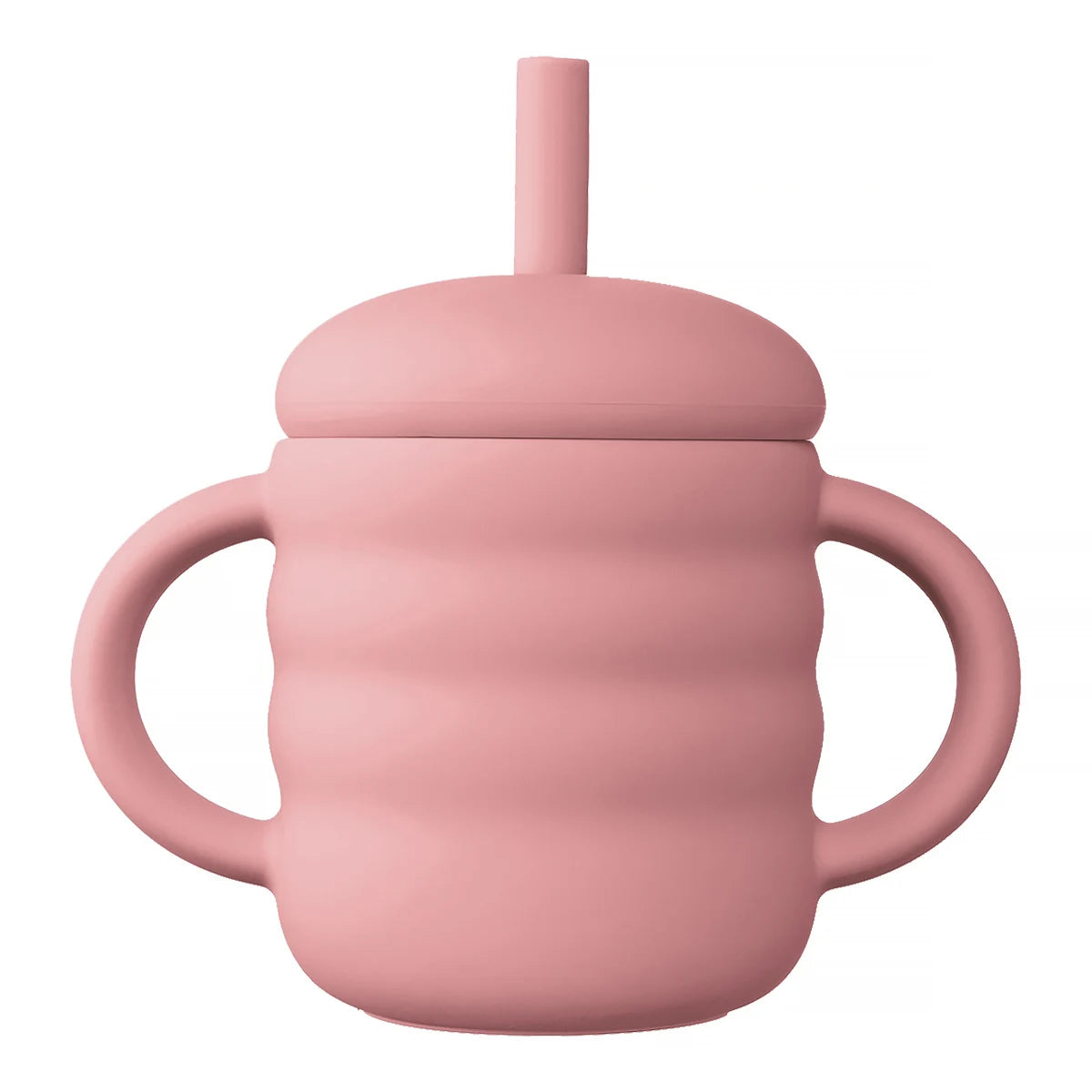 Baby Silicone Straw Cup