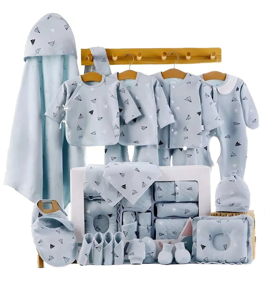 18-Piece Newborn Baby Gift Set - Pure Cotton