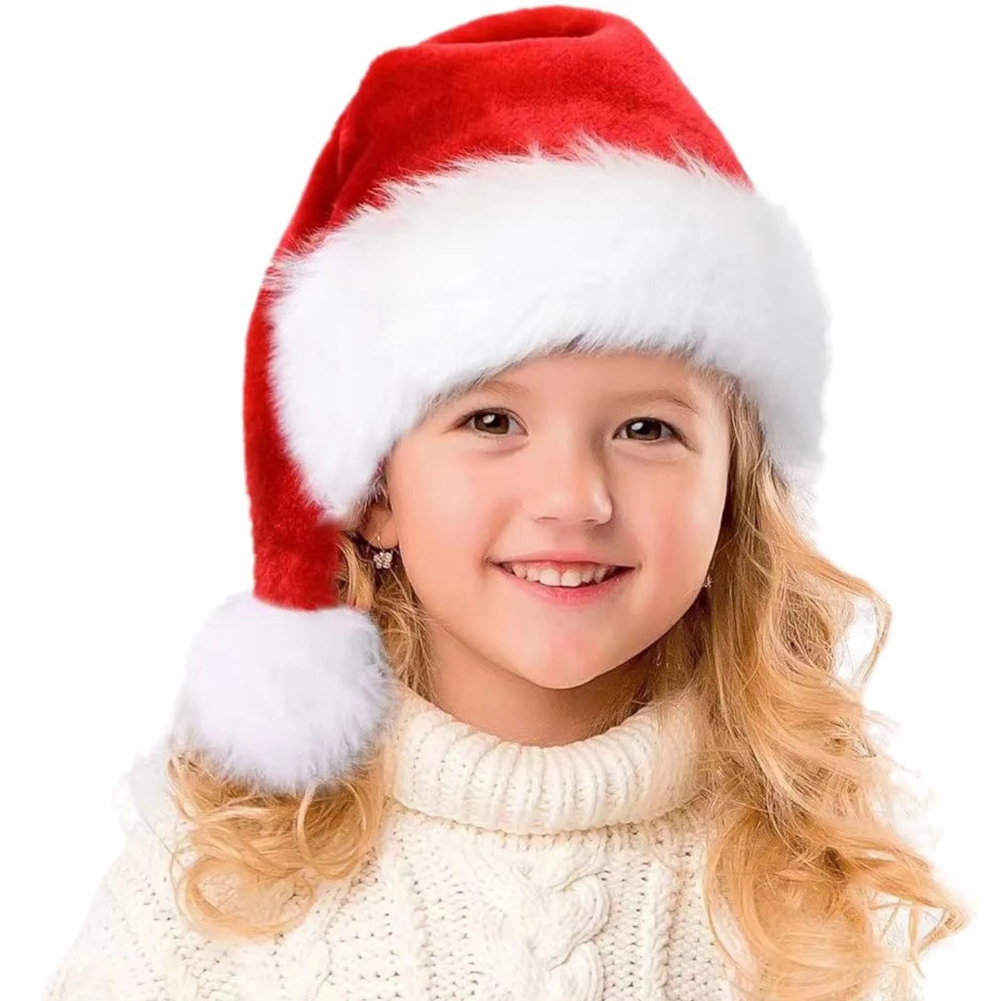 Christmas Santa Hat for Kids Baby Toddler