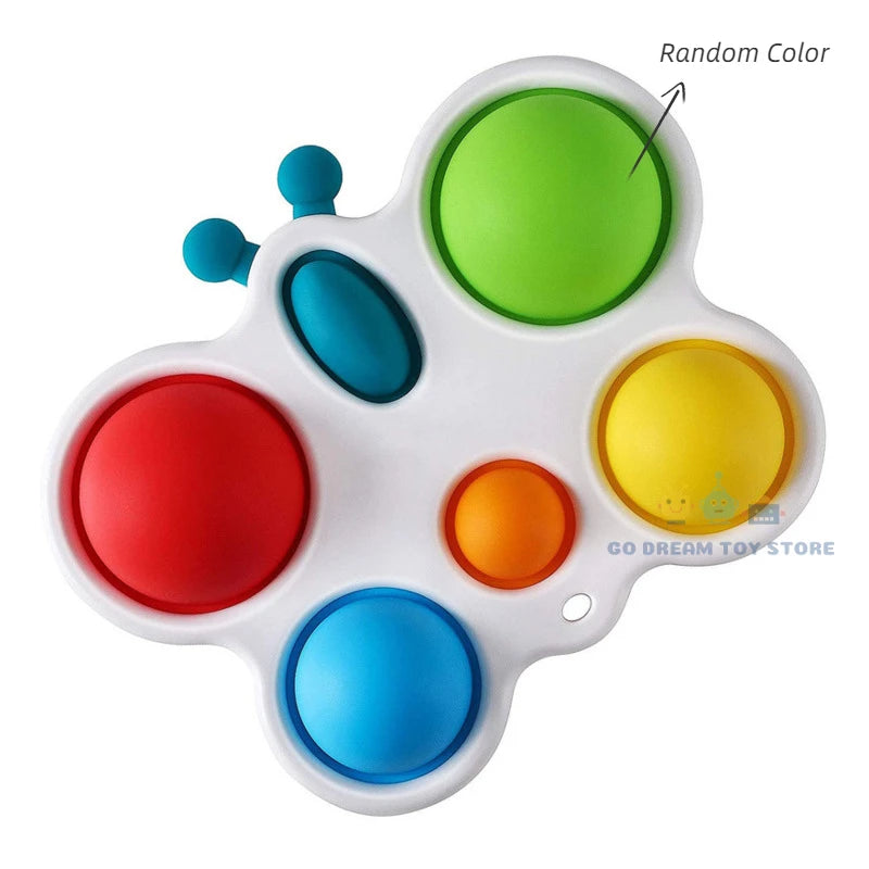 Infant Baby Toys Montessori Exercise Board Rattle