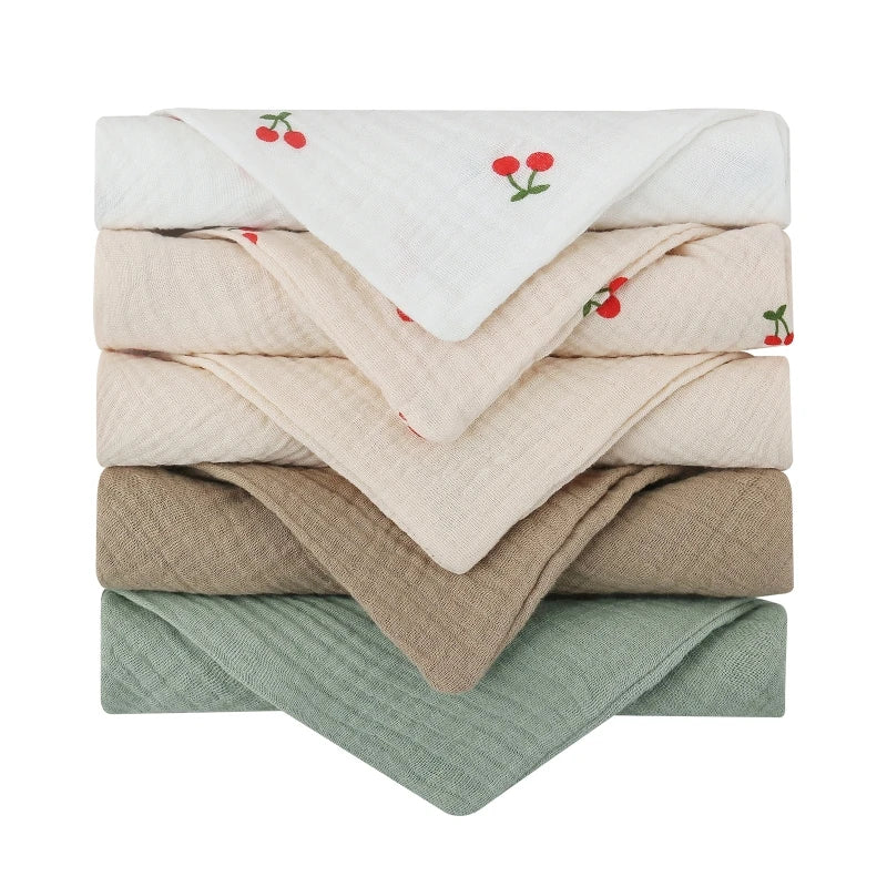 5 Pack Baby Face Cloth Towels