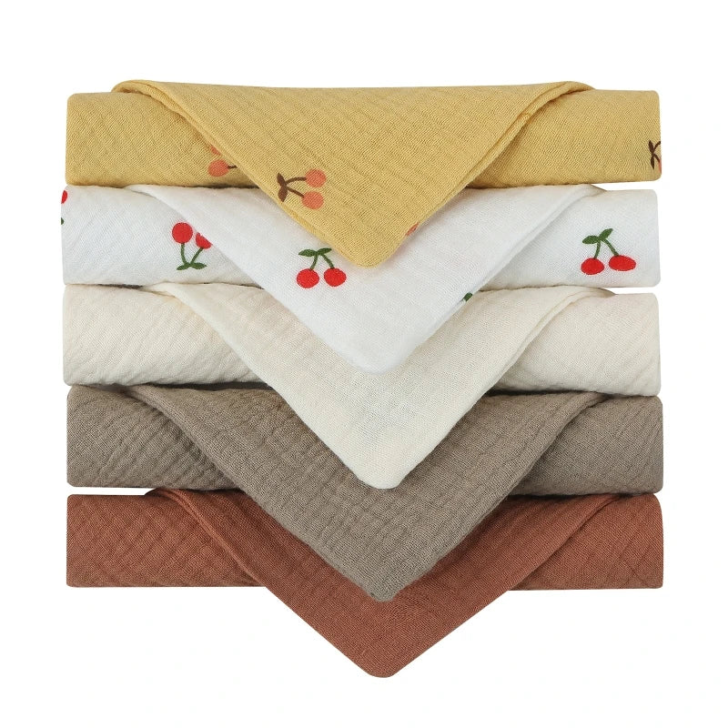 5 Pack Baby Face Cloth Towels