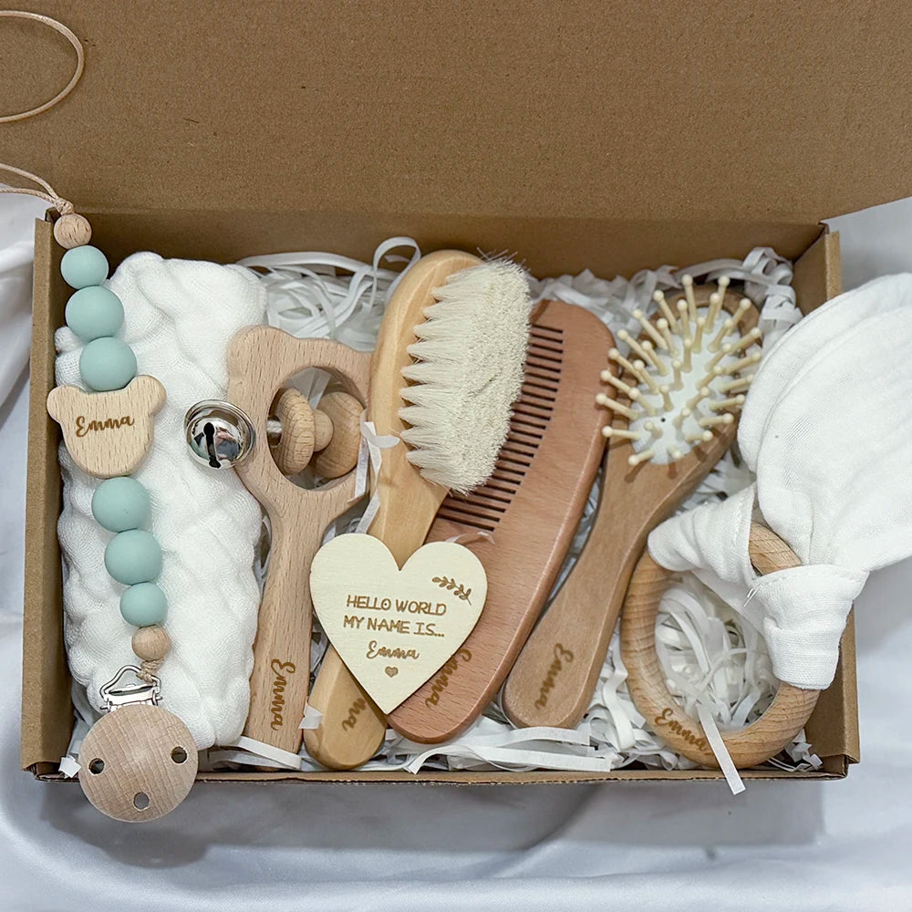Personalized Baby Gift Box 8 Pcs
