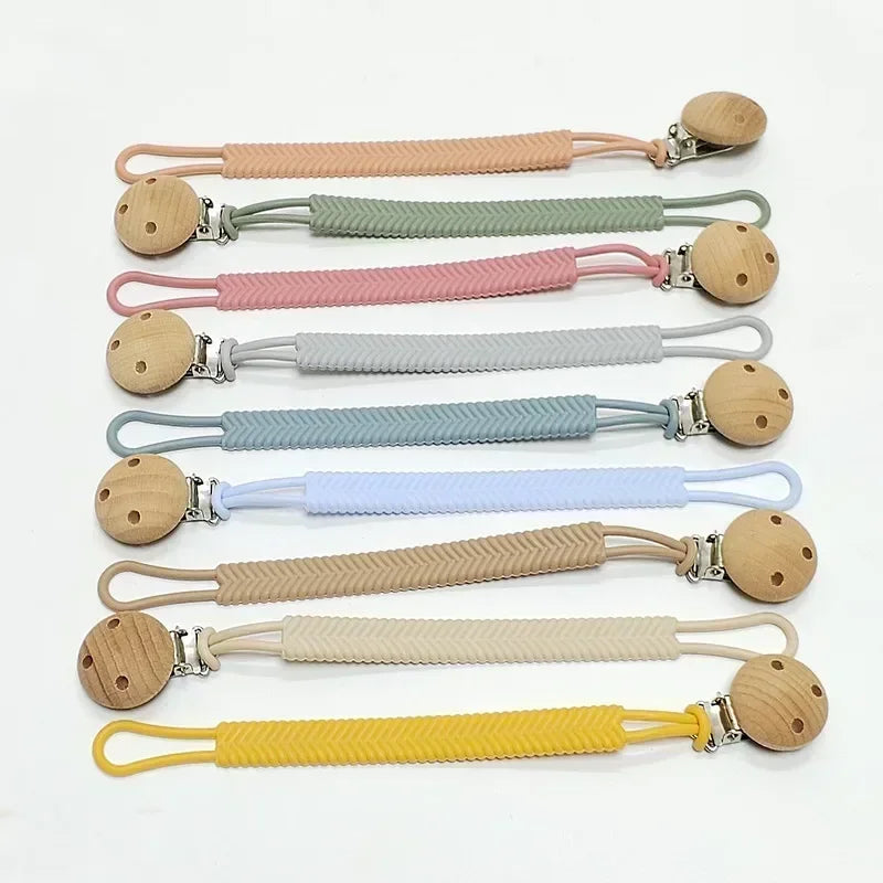 Baby Silicone Pacifier Chain Clip