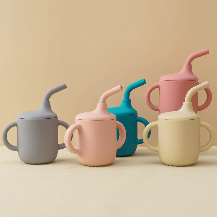 Silicone Baby Sippy Cup