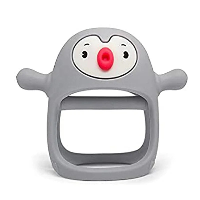 Never Drop Silicone Teething Toys for Babies,Infant Hand Teether