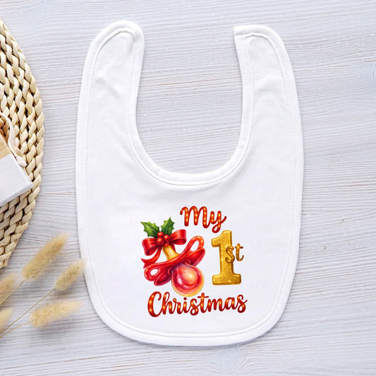 Baby's 1st Christmas Bib