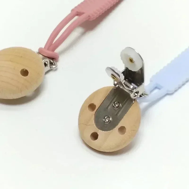 Baby Silicone Pacifier Chain Clip
