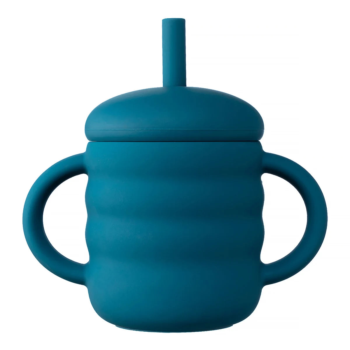 Baby Silicone Straw Cup