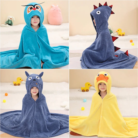 Hooded Baby Bath Towel
