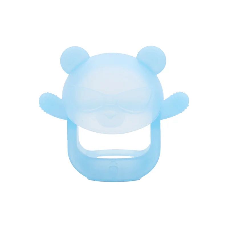 Never Drop Silicone Teething Toys for Babies,Infant Hand Teether
