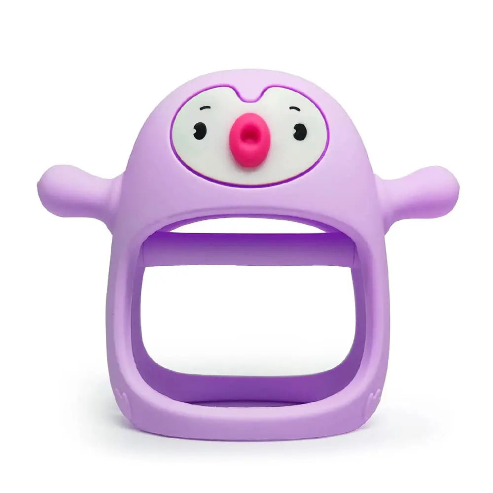 Never Drop Silicone Teething Toys for Babies,Infant Hand Teether