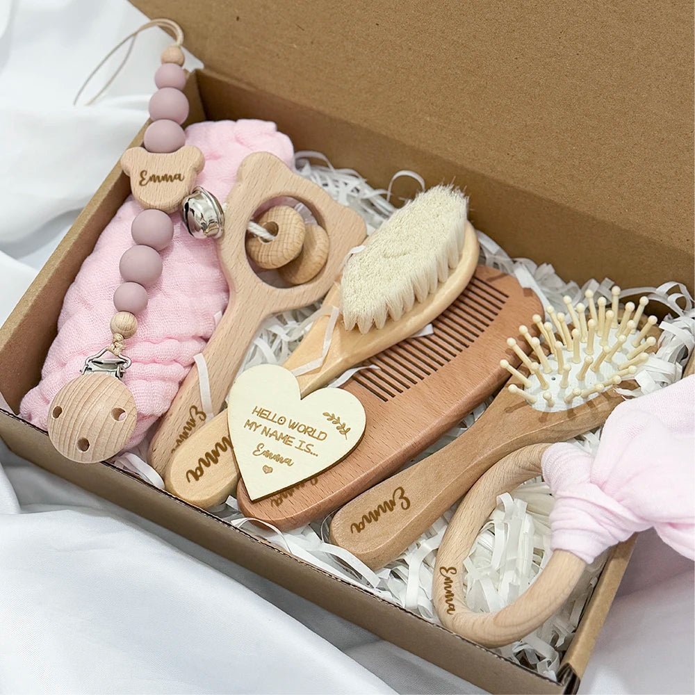 Personalized Baby Gift Box 8 Pcs