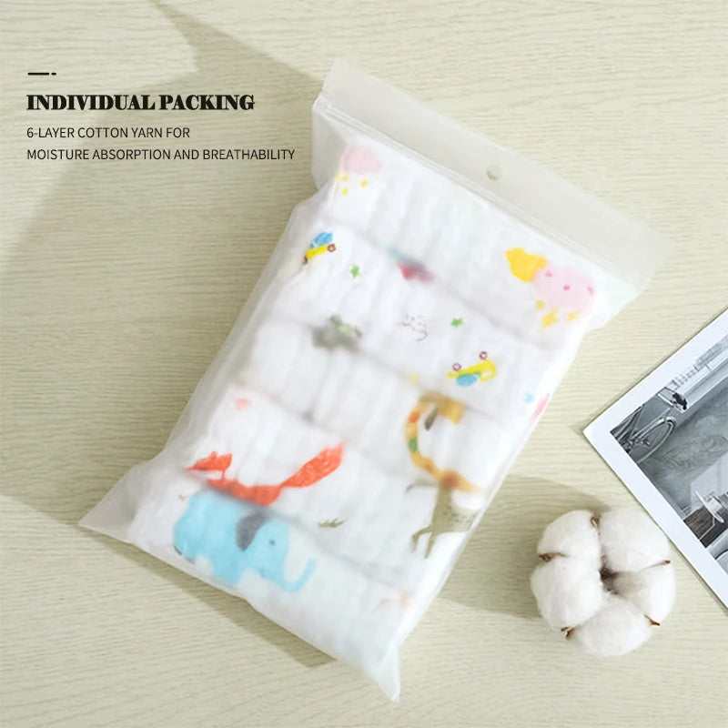Baby Muslin Washcloths 5-Pack